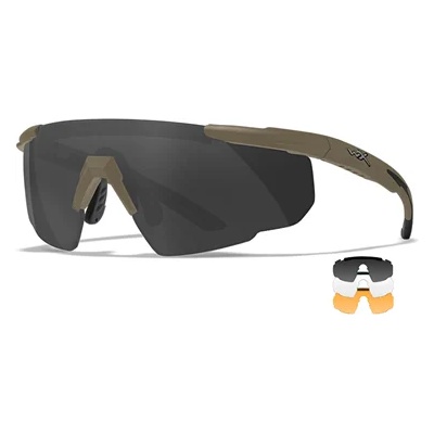 Wiley X SABER ADVANCED Защитни очила със сменяеми стъкла, кафяво (308T-saber.advance)