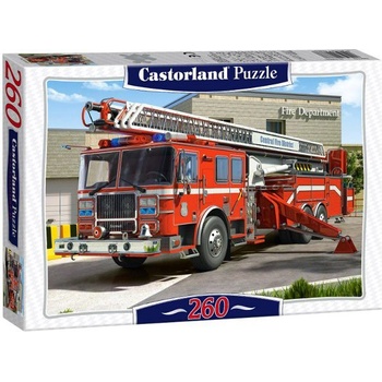Castorland Fire Engine 260 pcs Пъзел 260 броя Превозни средства (27040) (27040)
