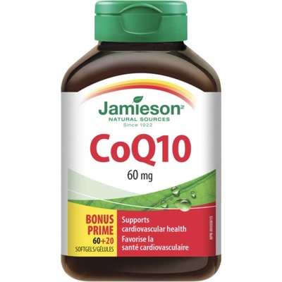 Jamieson Koenzým Q10 60 mg 80 kapsúl