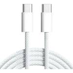Apple Кабел Apple 60W, USB-C, Charge Cable, 1m, Бял