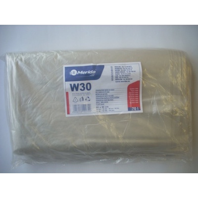 Merida sáčky LDPE 30µm 70l 50ks čiré