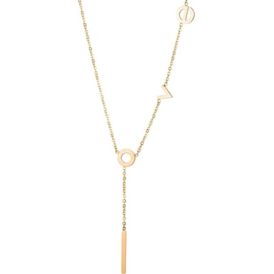 HARAHU Колие bi-28449 - Златен kp28449 (bi-28449)