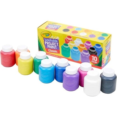 Plakátové barvy Crayola 10 ks x 60 ml