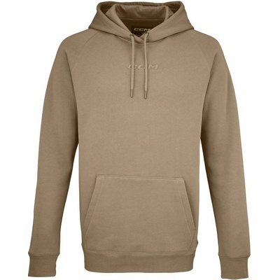 CCM mikina CCM Core Pullover Hoodie YTH béžová