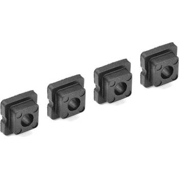 Team corally - Bushings Set - For 4mm Shock Tower - Through hole - 0 Deg - Composite - 4 pcs C-00180-736 (C-00180-736)