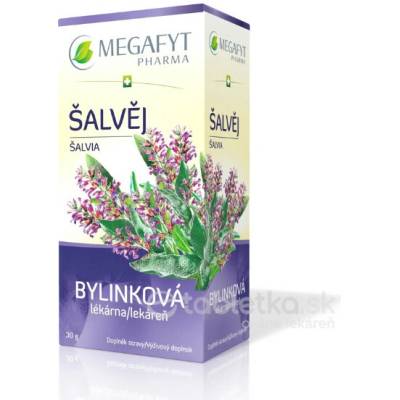 Megafyt Bylinková lekáreň Čaj Šalviová vňať 30 g