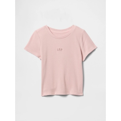 GAP Baby žebrované tričko růžová