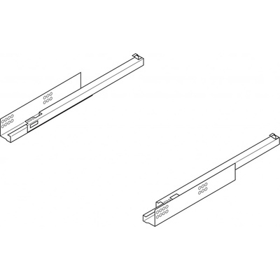 Blum 550H6000B Tandem čiastočný 600mm tlmený