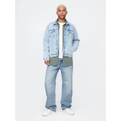 GAP džínsy 90s loose modrá