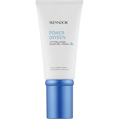SKEYNDOR Power Oxigen City Pollution Block Gel-Cream +O2 кислороден детокс крем-гел за лице за жени 50 мл