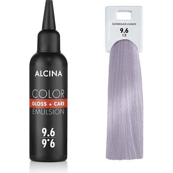 Alcina Tónovací emulze 9.6 Jasná blond fialová 100 ml