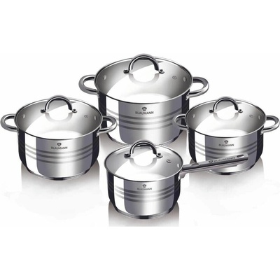 Berlinger Haus Blaumann BL-3115 Gourmet Line Nerezová súprava riadu - 8-dielna