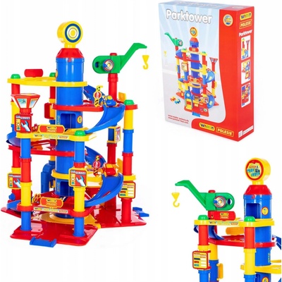 Polesie parkoviště 7 pater s auty