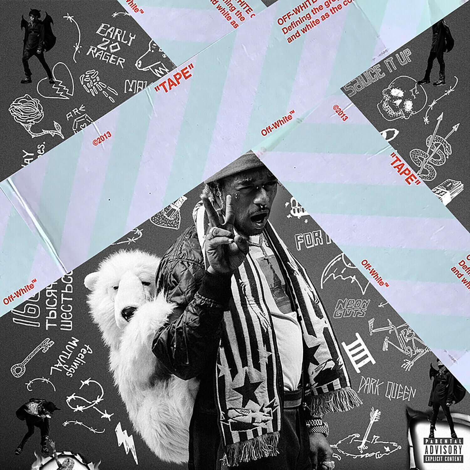 Lil Uzi Vert - Luv Is Rage 2 (Clear Coloured) (2 LP) (0075678636905)