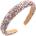 HARAHU Лента за коса gi-30176 - Розова kp30176
