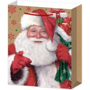 Image 1 of Raya Toys Подаръчна торбичка Raya Toys Дядо Коледа, 40 см