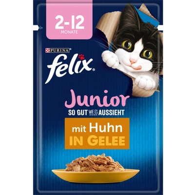 Felix Junior Pochoutka v želé kuřecí 26 x 85 g