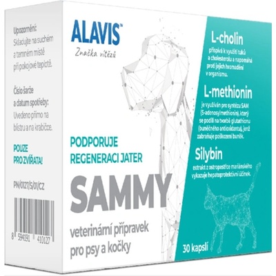 Alavis SAMMY na pečeň a regeneráciu 30 cps