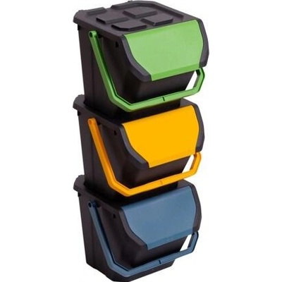 Dea Home Frida Set Odpadkových košov na triedený odpad 3 x 25 l Z0427MAB04000