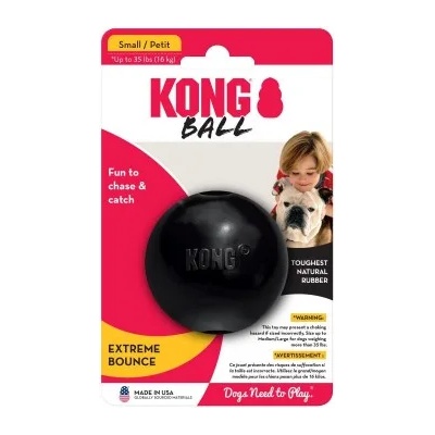 KONG ball extreme small - играчка за куче от гума - САЩ - ub2e