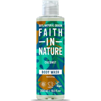 Faith in Nature Prírodný sprchový gél Kokos 300 ml