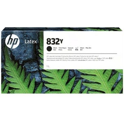 HP 832Y 1L Black Latex Ink Cartridge (4UV05A)