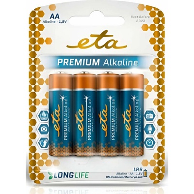 ETA PREMIUM ALKALINE AA 4ks R06PREM4