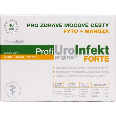 ProfiUro Original Infekt FORTE 40 tablet + 40 tobolek + 10 tobolek