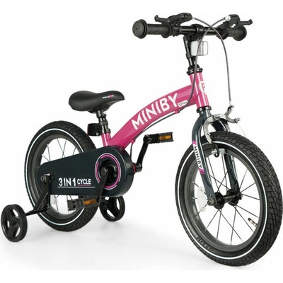 QPLAY Bicykel Miniby 3v1 Pink