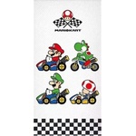 Carbotex Хавлия Super Mario: с мотиви от Марио Карт - 70 х 140 см (MK231002-R)