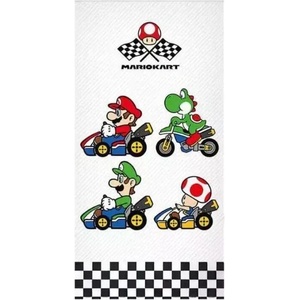 Carbotex Хавлия Super Mario: с мотиви от Марио Карт - 70 х 140 см (MK231002-R)