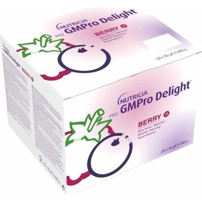 PKU GMPRO DELIGHT 15 S PŘÍCHUTÍ BOBULOVÉHO OVOCE POR PLV SOL 30X30G