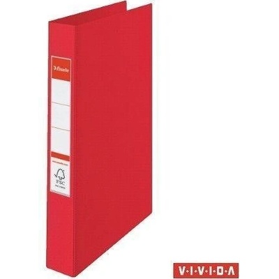Esselte Standard Vivida kroužkový pořadač 2 kroužky A4 4,2 cm červený
