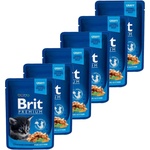 Brit Капсула BRIT Premium Kitten Chicken Chunks 6 x 100 г