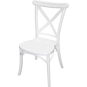 Bogdan Furniture G Трапезен стол Мебели Богдан Kros, без възглавница, Бял