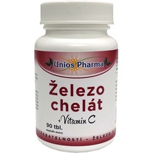 Uniospharma Železo chelát+Vitamín C 90 tabliet