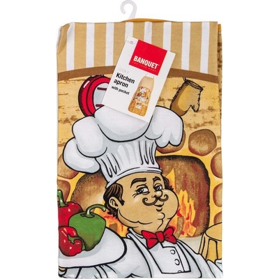 Banquet Zástěra s kapsou COOK II