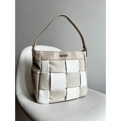 Grosso Béžová kabelka na rameno GS-3787-beige