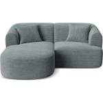 Cosmopolitan Design Тъмносив ъглов диван от рипсено кадифе (ляв ъгъл) Campi - Cosmopolitan Design (COS_LC_S_266_F1_CAMPI6)