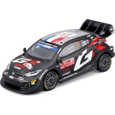 Bburago Race Toyota GR Yaris Rally1 Hybrid Nr.17 Ogier in decorative box 1:43