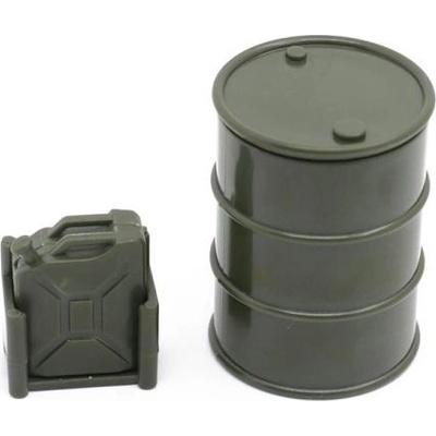 H-Speed варел за масло 42mm, туба 24mm 1: 24 тъмно зелен