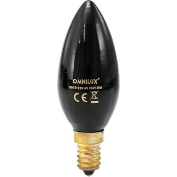 Omnilux C35 230V/40W E-14 UV Candle Bulb UV лампа (89511025)