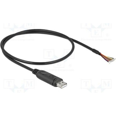 Delock 90415 USB 2.0 USB A vidlice zlacený