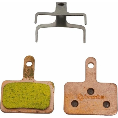 BRENTA BIKE brzdové destičky sintrované kovové MTB / silniční / elektrické vhodné pro SHIMANO DEORE BR-M575, BR-M525, BR-M515, BR-T615, BR-M506, BR-M505, BR-MT500, BR-M495, BR-M486, BR-M485 - nahrazuj – Hledejceny.cz