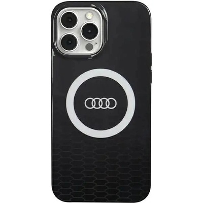 Audi Кейс Audi IML Big Logo MagSafe за iPhone 13 Pro Max, черен (AUDI000072-0)