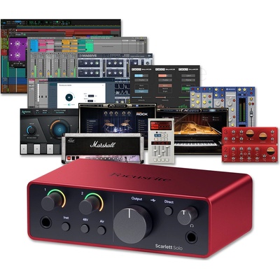 Focusrite Scarlett Solo 4th Gen – Zboží Mobilmania
