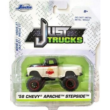 Toys Just Trucks 58 Chevy Apache Stepside White