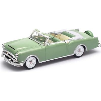 Welly Packard Caribbean 1953 kabriolet zelený 1:28