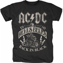 AC/DC tričko Hells Bells 1980 black