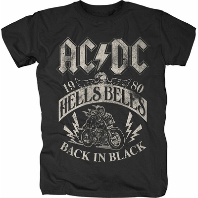 AC/DC tričko Hells Bells 1980 black